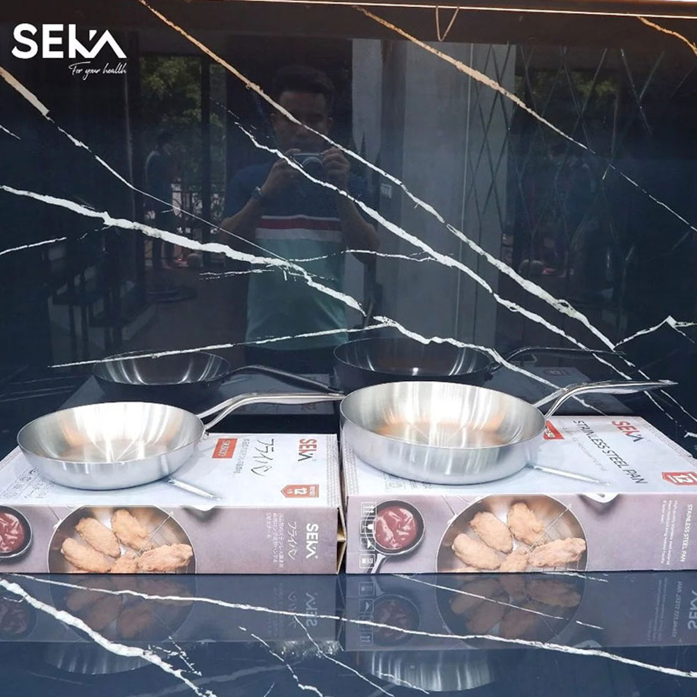 Chảo Bếp Từ Lòng Nông SEKA SK6030 Inox 304
